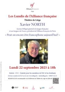 Xavier NORTH, président de l'Alliance française de Paris