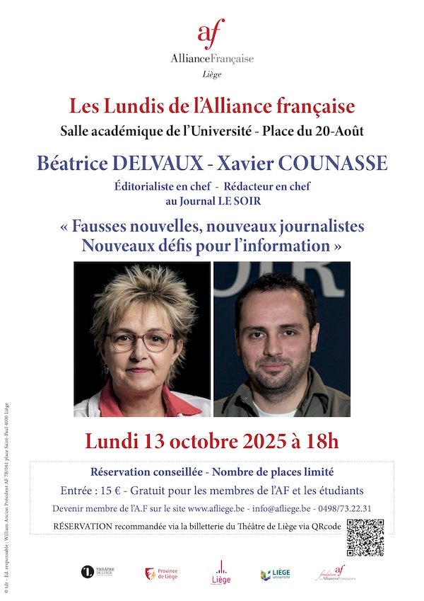 Béatrice Delvaux & Xavier Counasse les nouveaux défis pour l'information