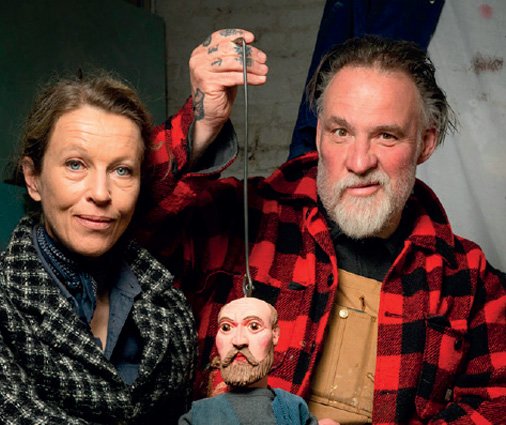 Bouli Lanners & Elise Ancion, comédiens liégeois